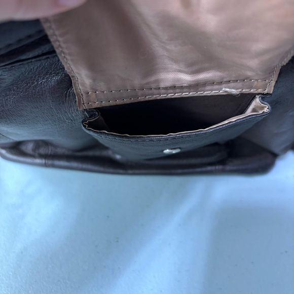 Gun Tote'n Mamas Brown Crossbody Purse Medium Shoulder Strap Concealed Carry - Picture 4 of 13